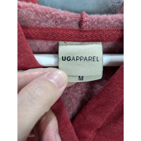 Razorbacks Hoodie Womens Medium Sweatshirt Pullover Arkansas Hogs Red Sports - Picture 9 of 9